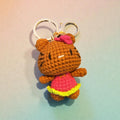 Handmade Crochet Hello Kitty Keychains Collection