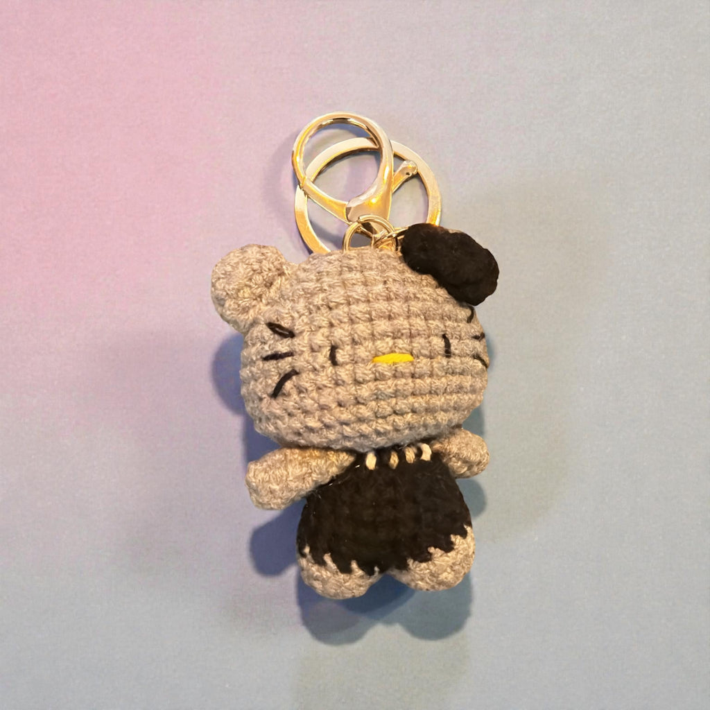 Handmade Crochet Hello Kitty Keychains Collection