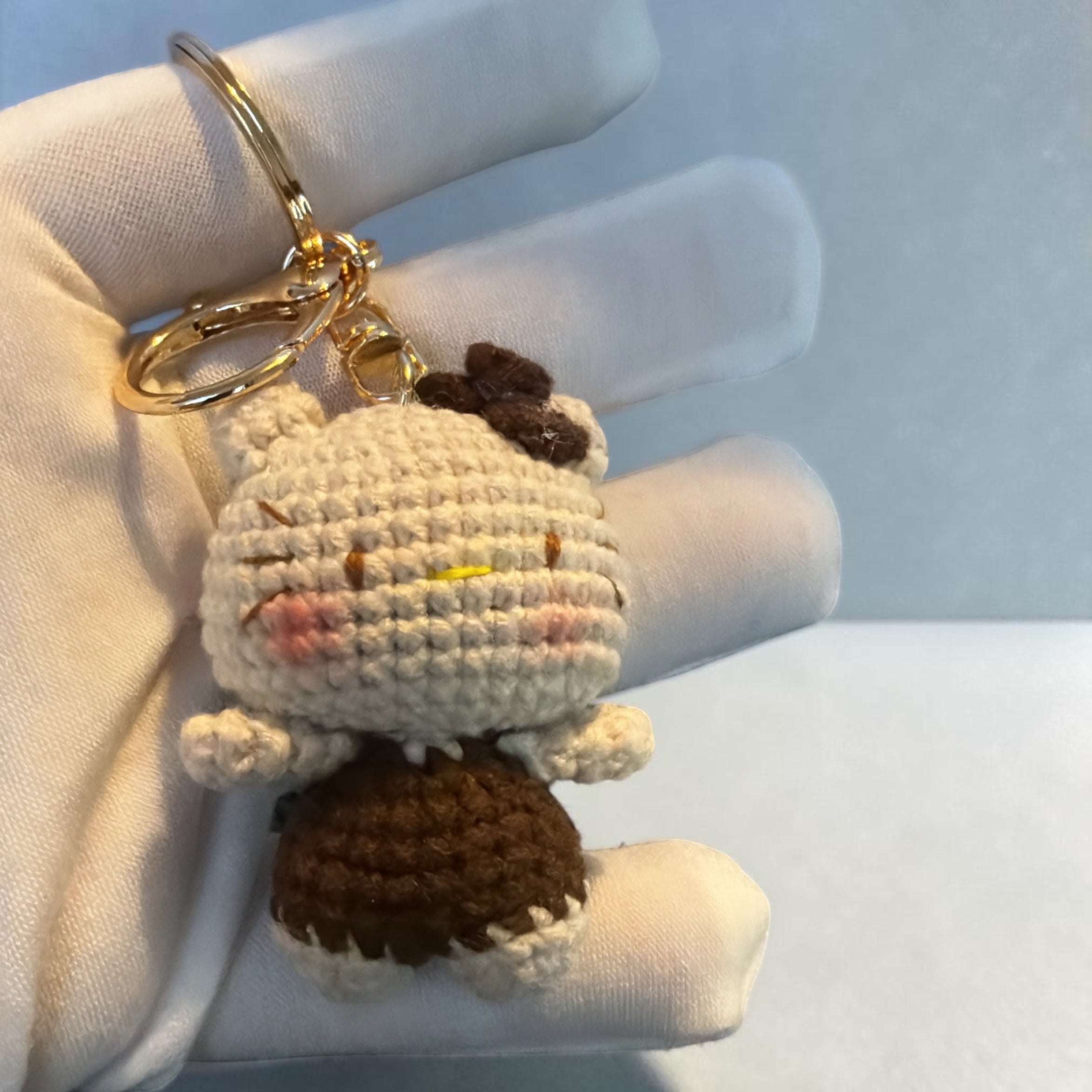 Handmade Crochet Hello Kitty Keychains Collection