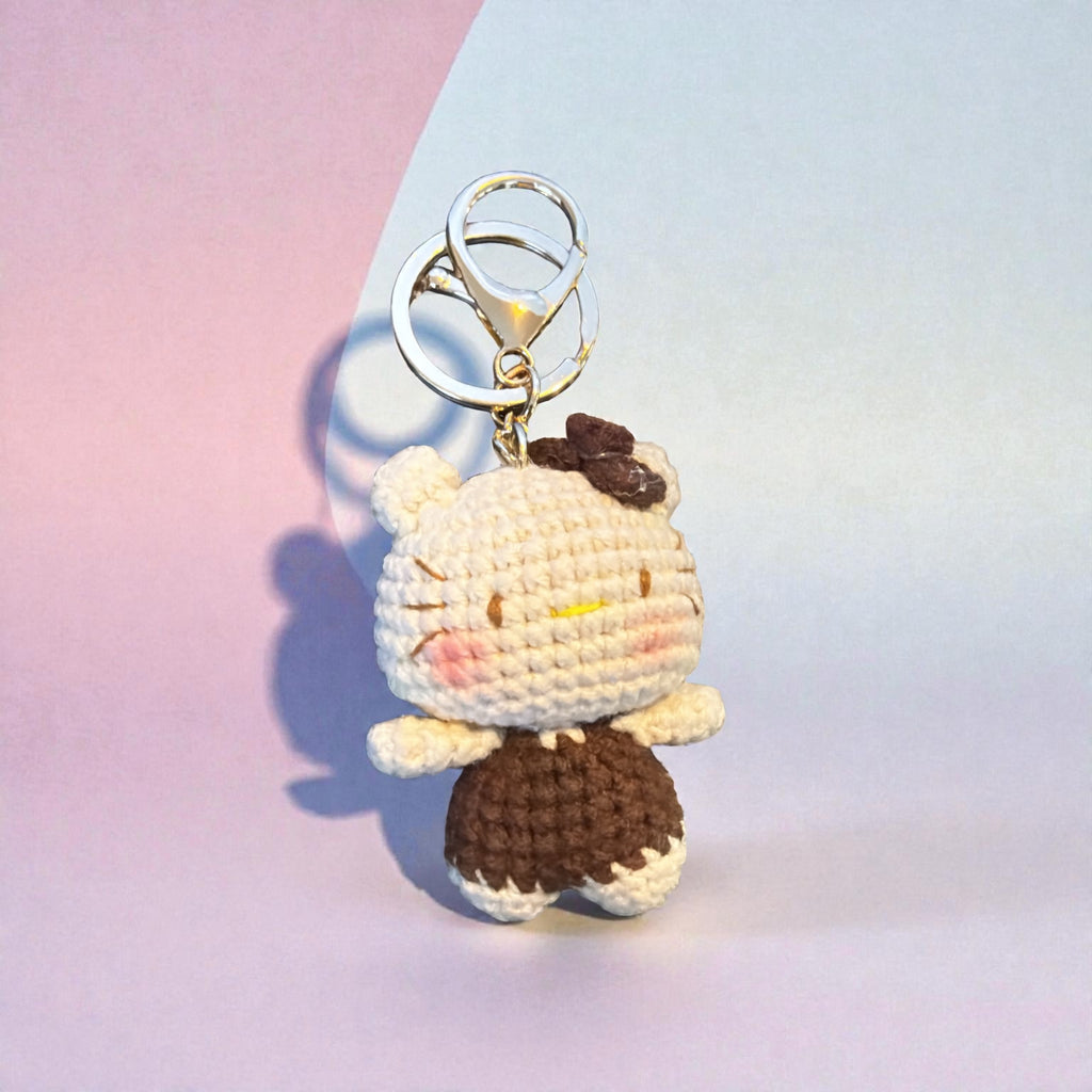 Handmade Crochet Hello Kitty Keychains Collection