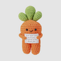 Cute Carrot Crochet Plush Handmade Emotional Support Gift
